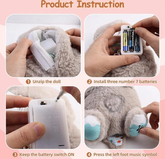 Breathing Teddy- The Comfort Companion for Calm and sleep