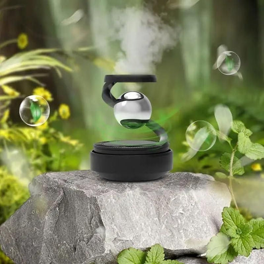 Solar Powered Rotating Car Diffusers