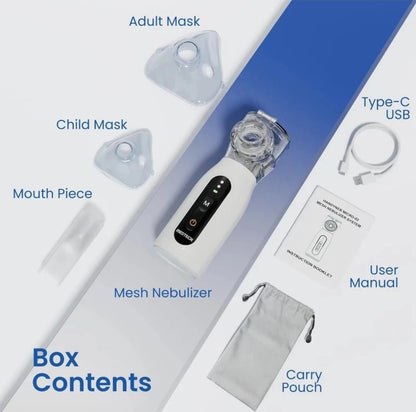 Portable Nebulizer-Breathe Easy Anytime Anywhere